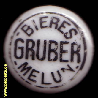 Bügelverschluss aus: Brasserie Gruber, Melun, Frankreich