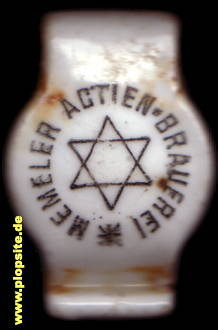 Bügelverschluss aus: Actienbrauerei und Destillation, Memel, Klaipėda, Kłajpeda, Litauen