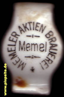 Bügelverschluss aus: Aktien-Brauerei, Korn- und Likör-Fabriken, Memel, Klaipėda, Kłajpeda, Litauen