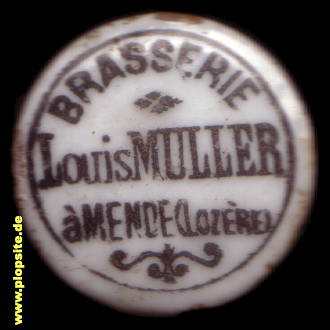 Bügelverschluss aus: Brasserie Louis Muller, Mende, Frankreich