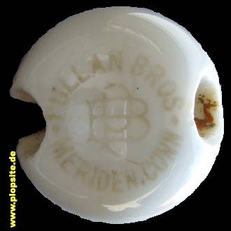 Obraz porcelany z: Meriden, CT, Meriden Pullan Brothers P. B.,  US, unbekannt, USA