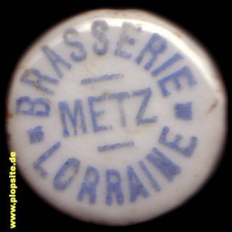 Bügelverschluss aus: Brasserie Lorraine S.A., Metz, Frankreich
