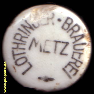 Bügelverschluss aus: Lothringer Brauerei AG, Metz, Frankreich