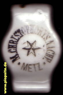 Obraz porcelany z: Metz, M. Christophorys Nachfahren,  FR, unbekannt, Francja