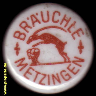 Bügelverschluss aus: Brauerei Bräuchle, Metzingen, Deutschland