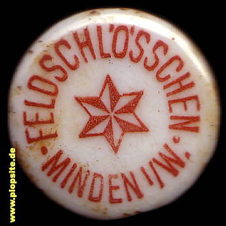Bügelverschluss aus: Aktienbrauerei Feldschlößchen, Minden, Deutschland