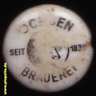 Bügelverschluss aus: Ochsenbrauerei, Link  , Möhringen / Donau, Tuttlingen, Deutschland