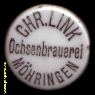 Bügelverschluss aus: Ochsenbrauerei, Link  , Möhringen / Donau, Tuttlingen, Deutschland