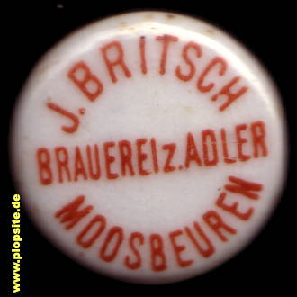 Bügelverschluss aus: Brauerei zum Adler Britsch, Moosbeuren, Oberstadion, Deutschland