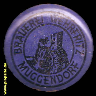 Bügelverschluss aus: Brauerei Wehrfritz, Muggendorf, Deutschland