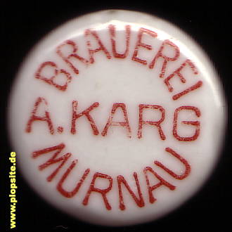 Bügelverschluss aus: Brauerei Karg, Murnau, Deutschland