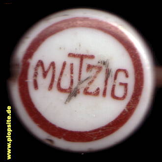 Bügelverschluss aus: Brasserie de Mutzig, Mutzig, Mützig, Frankreich