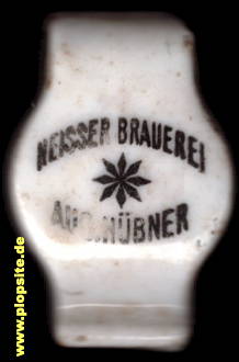 Obraz porcelany z: Neisser Brauerei & Malzfabrik, August Hübner, Neiße, Nysa, Neisse, Polska