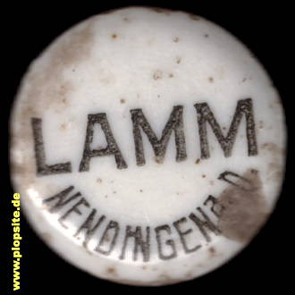 Bügelverschluss aus: Brauerei zum Lamm, Mattes, Nendingen, Tuttlingen-Nendingen, Deutschland