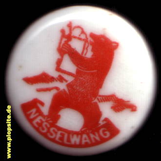 Picture of a ceramic Hutter stopper from: Brauerei zum Bären, Nesselwang, Germany