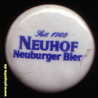 Bügelverschluss aus: Brauerei Neuhof, Neuburg / Donau, Deutschland