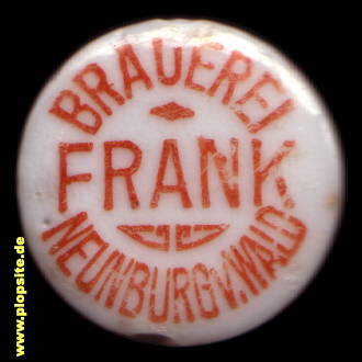 Bügelverschluss aus: Brauerei Frank, Neuburg / Wald, Deutschland
