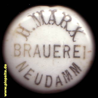 Bügelverschluss aus: Brauerei Hermann Marx, Neudamm, Dębno, Polen