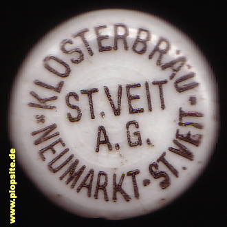 Bügelverschluss aus: Klosterbräu St. Veit AG, Neumarkt, Deutschland