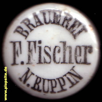 Bügelverschluss aus: Brauerei Franz Fischer, Neuruppin, Deutschland