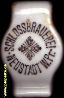 Bügelverschluss aus: Schloßbrauerei, Neustadt / Westpreußen, Wejherowo, Weyersfrey, Wejrowò, Polen