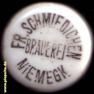 Bügelverschluss aus: Brauerei Friedrich Schmiedichen, Niemegk, Deutschland