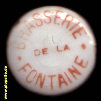 Bügelverschluss aus: Brasserie de la Fontaine, Francois Jaujou, Nîmes, Frankreich