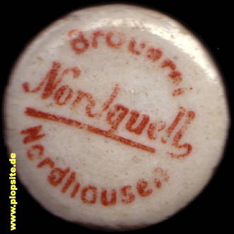 Obraz porcelany z: Brauerei Nordquell, Nordhausen, Nordhausen am Harz, Niemcy