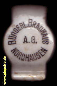 Obraz porcelany z: Bürgerliches Brauhaus AG, Nordhausen, Nordhausen am Harz, Niemcy