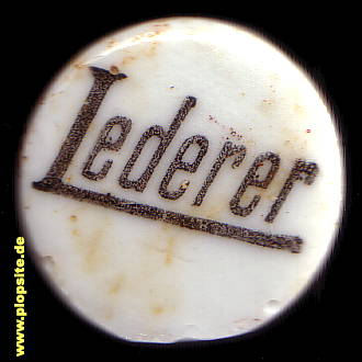 Bügelverschluss aus: Brauerei Lederer, Nürnberg, Deutschland