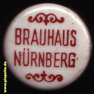 Picture of a ceramic Hutter stopper from: Brauhaus, Nürnberg, Germany