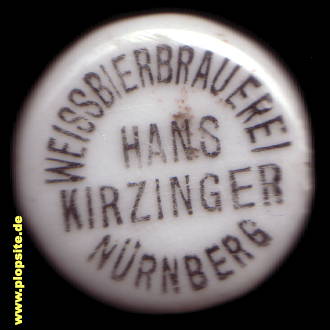 Bügelverschluss aus: Weißbierbrauerei Kirzinger, Nürnberg, Deutschland
