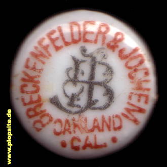Obraz porcelany z: Oakland, CA, Breckenfelder & Jochem,  US, unbekannt, USA