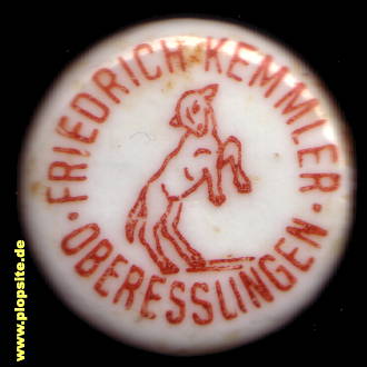 Bügelverschluss aus: Brauerei & Gasthaus zum Lamm, Oberesslingen / Neckar, Esslingen / Neckar, Deutschland