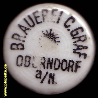 Bügelverschluss aus: Brauerei C. Graf, Oberndorf / Neckar, Deutschland