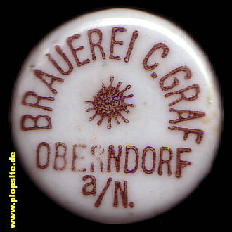 Bügelverschluss aus: Brauerei C. Graf, Oberndorf / Neckar, Deutschland