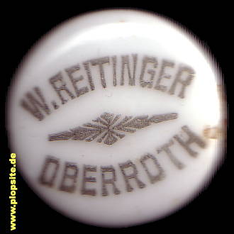 Bügelverschluss aus: Brauerei zur Blauen Traube, Wolfgang Reitinger, Oberroth, Deutschland