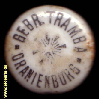 Bügelverschluss aus: Brauerei Gebrüder Tramba, Oranienburg, Deutschland