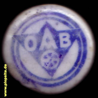 BÜgelverschluss aus: Actienbierbrauerei Westerberg, Osnabrück, Ossenbrügge, Deutschland