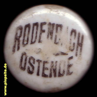 Obraz porcelany z: Ostende, Rodenbach,  BE, unbekannt, Belgia