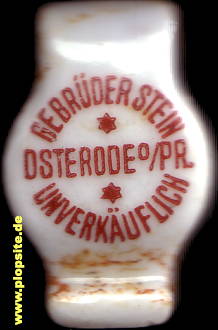 Obraz porcelany z: Osterode, Gebrüder Stein,  PL, unbekannt, Polska