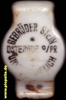 Obraz porcelany z: Osterode, Gebrüder Stein,  PL, unbekannt, Polska