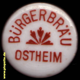 Bügelverschluss aus: Bürgerbräu, Ostheim / Röhn, Deutschland