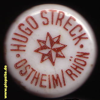 Bügelverschluss aus: Brauerei Hugo Streck, Ostheim / Röhn, Deutschland