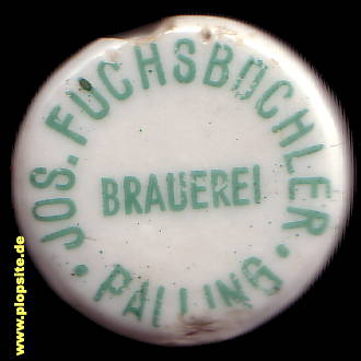 Bügelverschluss aus: Brauerei Fuchsbüchler, Palling, Deutschland