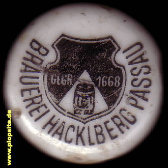 Bügelverschluss aus: Brauerei Hacklberg, Passau, Deutschland