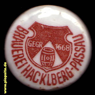 Bügelverschluss aus: Brauerei Hacklberg, Passau, Deutschland