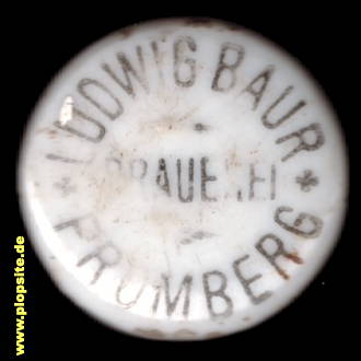 Bügelverschluss aus: Brauerei Ludwig Bauer, Penzberg - Promberg, Deutschland