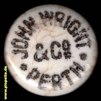 Bügelverschluss aus: John Wright 6 Co. Ltd., Perth Brewery, Perth, Großbritannien