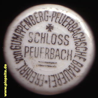 Bügelverschluss aus: Freiherlich von Gumppenbert Peuerbachsche Brauerei, Peuerbach, Österreich